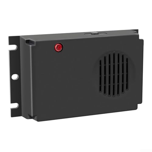 Hasaller Repelente de ratón ultrasonido de coche de 6 V para control de plagas del motor del vehículo con frecuencia de 12,5 kHz para disuadir a ratas y roedores, color negro, 150 x 90 x 45 mm