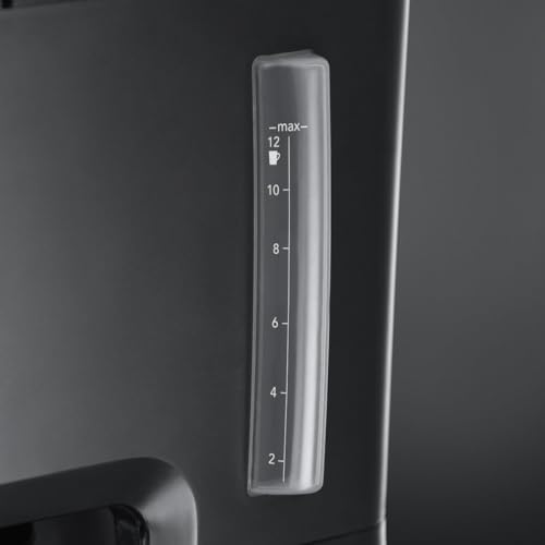 Russell Hobbs Chester Grind & Brew Filter Coffee Machine, Bean to cup, Quiet brew technology, 1.5L Carafe/12 cups, 4-12 Cup brewing option, 24hr timer, 40min keep warm, Washable filter, 1025W, 22000