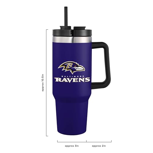 Image of FOCO NFL unisex-adult NFL Team Logo Insulated Travel Mug 40oz XL Tumbler