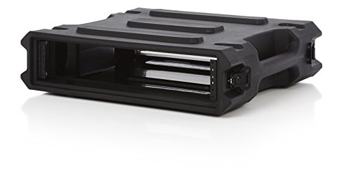 Gator Cases Pro Series Rotationally Molded 2U Rack Case With Standard 19" Depth; Made In Usa (G-Pro-2U-19), Black (Gpro2U19) #TOP6