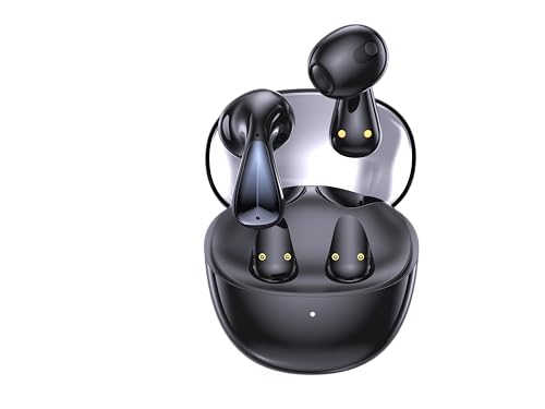 WYE Stylish Wireless Earbuds - JL 6973 Chip, V5.1, 16-Hour Battery Life 3 Color Options (Black)