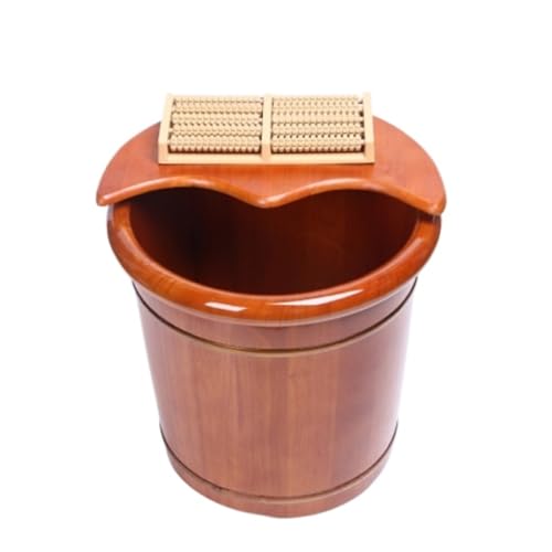 Spa de pies de madera para remojo y pedicure