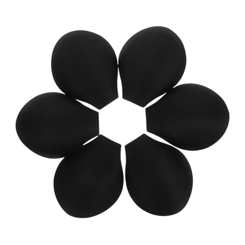 KOMBIUDA 6 Piezas Almohadillas para Bañador Hombre Relleno y Transpirable Mejoran Volumen Slip y Bóxer Color Negro