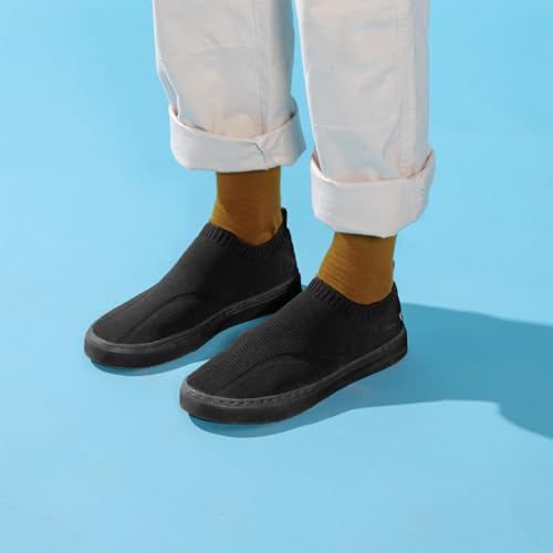 Image of YOHO Men's Freestep Spacious And Casual Slip On Shoes | Comfortable For Long Hours Of Walking | Outperforms Memory Foam | Arch Support Insole