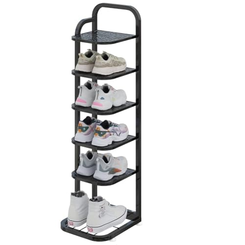 HEFJIAYCIQ ܂肽ݎV[YbNA5i/6i/7i/8i ȃXy[XR[i[I[KiCU[VFtAN[[bgAhAEFCAK[WArO[p̍čגVFt,6 tier black,26x27x96cm