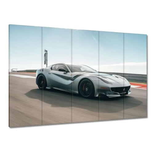 Peinture imprimée sur toile voiture de sport tableau mural géant salon moderne