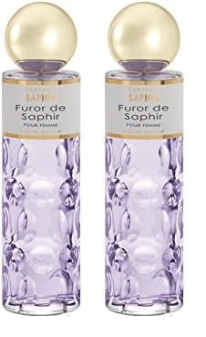 PARFUMS SAPHIR Furor - Eau de Parfum con vaporizador para Mujer -...