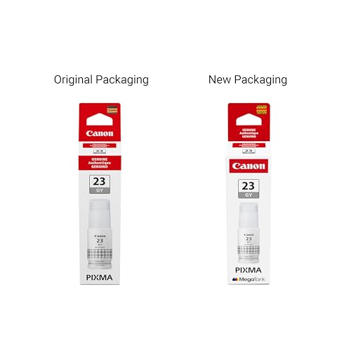 Image of Canon GI-23 Genuine Gray Ink Bottle, Compatible with Megatank G620 Printers
