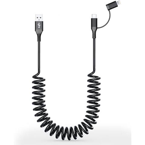 Câble Spirale KETAKY Plus 2 en 1 Cover
