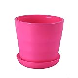 Jurhomie Plastic Home &Garden Plant Tool with Trays Green Plant Mini Basin Succulent Plant Flowerpot