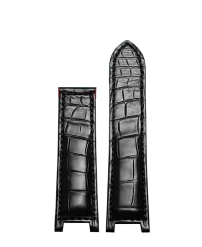 Remplacer bracelet montre Crocodile Alligator compatible Pasha de Cartier