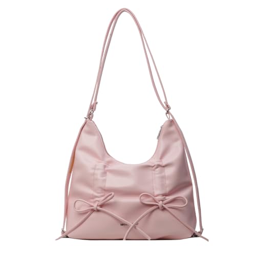 Sac de mode elegant pour femme avec noeud decoratif en cuir