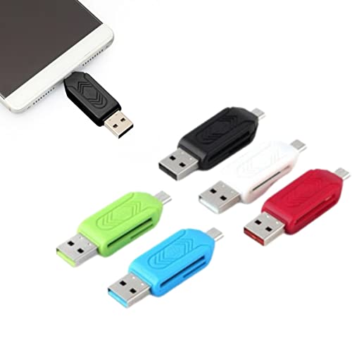 Leitor De Cartão De Memória Adaptador OTG USB Notebook Computador Micro USB Tablet Celular Arquivos