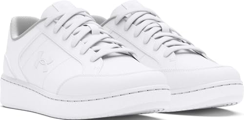 Under Armour - Kids Gs Official Lthr Shoes, Color White (100), Size: 6.5 M US Big Kid4