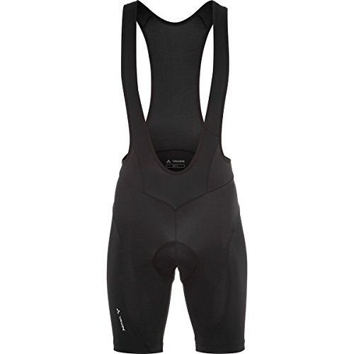 VAUDE Herren Fahrradhose Active Bib Pants, atmungsaktiv, elastisch, schnelltrocknend, Black, M