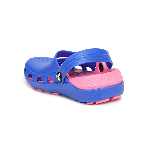 Image of toothless Kids Girls Clogs | Lightweight & Waterproof Slip-On Clogs with Backstrap | Anti-Skid Sole | Cute & Comfy Footwear for Indoor & Outdoor Play
