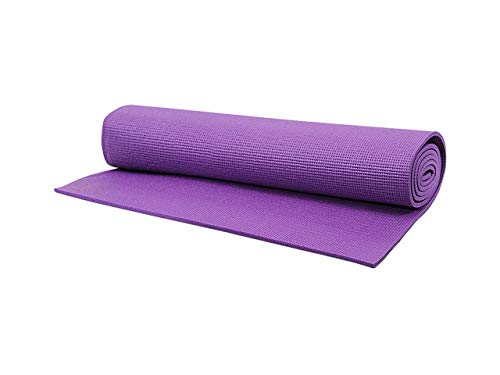 Tapete Yoga Academia Esteira Treino Cochonete Pilates Mat Roxo