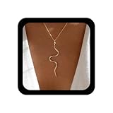 TseenYi Bohemia Serpiente Colgante Collar De Oro Serpiente Cadena Collares Vintage Serpientes Gargantilla Collar De Serpientes Finas Collares De Animales Joyería Del Encanto Para Las Mujeres