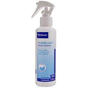 Solução Dermatológica Virbac Humilac para Cães e Gatos - 250mL - 10 31kilOblM+L. SS300