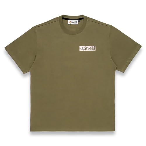 Cinelli We Bike Harder T-Shirt Mixte fini les vêtements de vélo rigides et sans style