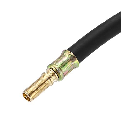 Image of X AUTOHAUX 4pcs Tire Valve Extension Stem Adaptor Tool Flexible Dual Valve Stem Extender Pipes 21cm / 8.3 inch for Car Truck Bike Trailer RV Portable Air Compressor