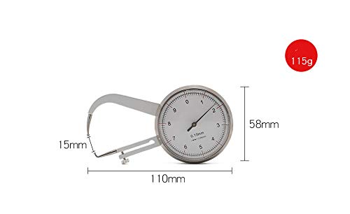 Image of Lens Thickness Measurement Clock Eyeglasses Measurement Tool by dhoptical