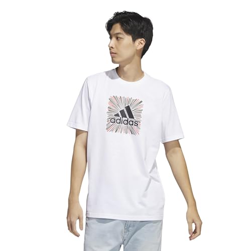 Adidas Optimist Sport t-shirt blanc à manches courtes pour homme