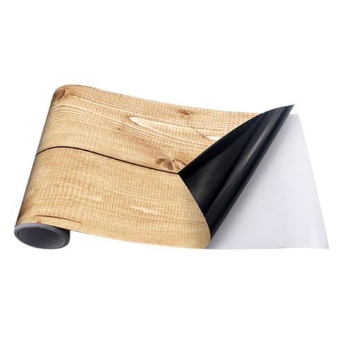 Zerodeko Pegatina Autoadhesiva de PVC Veta de Madera Tamaño 20Cm X 300Cm Adhesivo para Suelo y Pared Adecuado para Sala de Estar Dormitorio y Decoración del Hogar
