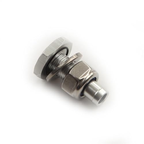 US SHIP Aluminum Soft Mount Vacuum Line Fitting Kit For 10mm Silicone Vacuum Hose