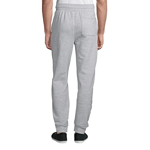 Image of Hanes Men's Joggers, EcoSmart Fleece Sweatpants for Men, Men's Lounge Pants, 30.5 inch