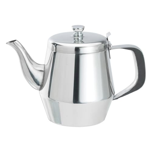 Winco JB2928 théière col de cygne inox argent pour infusion - 2