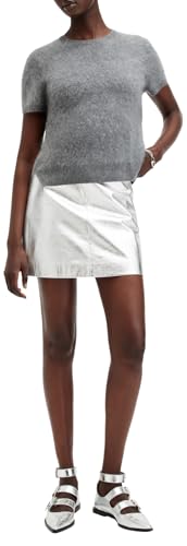 Women's Renai Slim Fit Leather Pencil Skirt