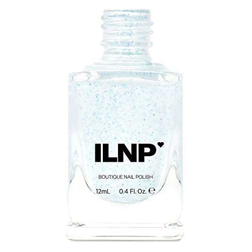 Image of ILNP Shaved Ice - Creamy White Speckled Nail Polish