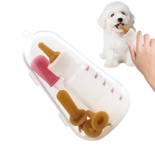 Alimentador de Leche para Cachorros | Herramienta Multifuncional Portátil con Escala - Biberon De Alimentacion para Gatitos - para Alimentación con Medicamentos y Leche para Mascotas y Gatos en
