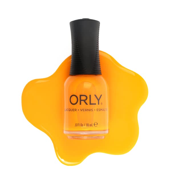 Orly Jelly Nail Polish 'Ray of Sunshine' Sunshine Yellow