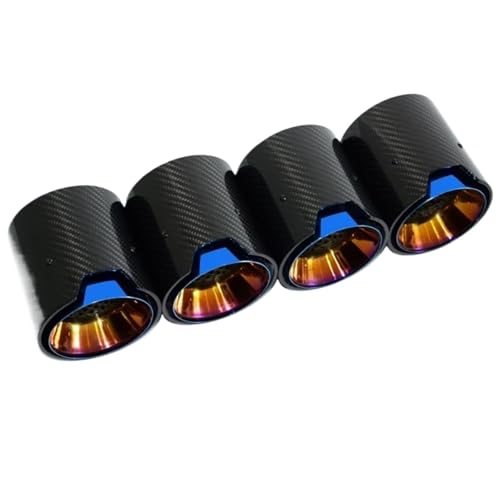 Embout de silencieux d'échappement bleu pour BMW M3 G80 et M4 G82 finition luxe
