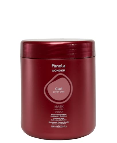 Fanola Wonder Curl Maschera Capelli Ricci e Ondulati,1000ml