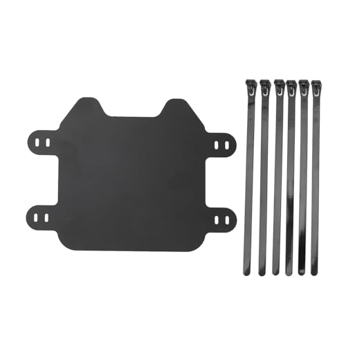 Greensen Plaque d'immatriculation Avant de Moto, ABS Noir Mat Durable, Remplacement pour sur-Ron Light Bee X, Installation Facile pour Dirt Bike