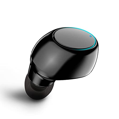 Bluetooth Kopfhörer In Ear Kabellos X6 BT Stereo Mini Sport Ohrhörer mit Mikrofon für Laptop Handys Bluetooth HiFi In Ear Headphones Stereo Anruf für iPhone/Android (1 PC, Schwarz) Cover