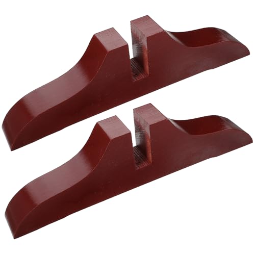 GARVALON 2個 厚みある家用間仕切りブラケット 滑り止め付きプラスチック製ディバイダースタンド 小型収納便利な部屋仕切り脚