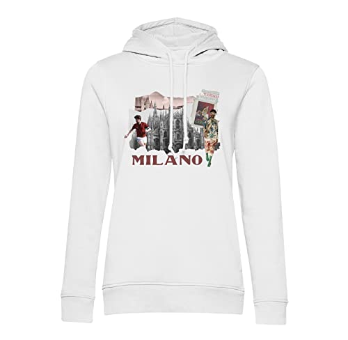 Sweat à capuche Milano Vintage revivez la dolce vita avec ce pull de voyage au style Italie