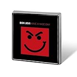 ピンバッジ ボン・ジョヴィ ブローチ 徽章 ボタンブローチ 缶バッジ 合金製 襟章 アクセサリー 正方形 お洒落 軽量 人気