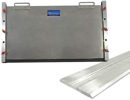 Paquete 2 en 1  Protector de puerta de montaje exterior (5127MA) + umbral de barrera de inundación de puerta (319MA), tamaño (36" x 40")