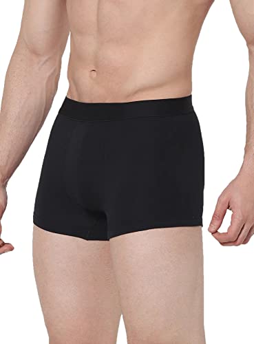 Image of dockstreet Ultra Soft, 100% Cotton Smooth Boxer Brief Comfortable Stretchable /Soft Fabric Brief Trunk Styled Underwear for Men