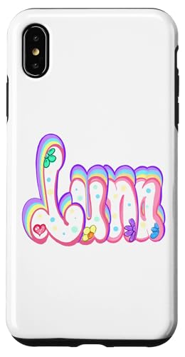 Luna - �K�[���Y&���f�B�[�X �J�X�^�}�C�Y�� ���O �X�}�z�P�[�X iPhone XS Max �p