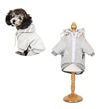 Fenrici Dog Sweatshirt Hoodie (Grey, Large)