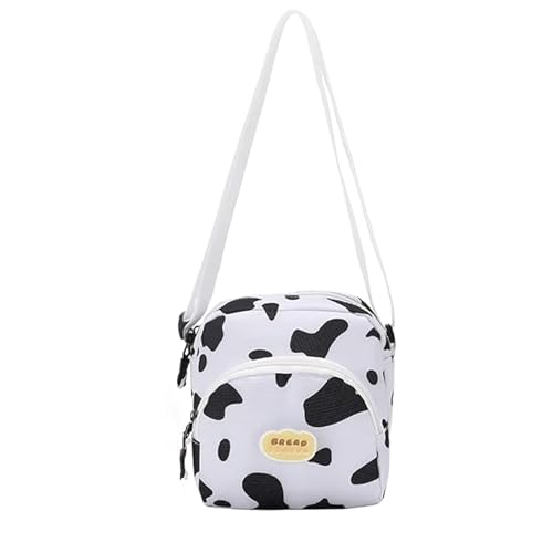 HomeSoGood Cow Print Shoulder Bag,Cute Crossbody Purse, Small Bag Handbag for Women Girls