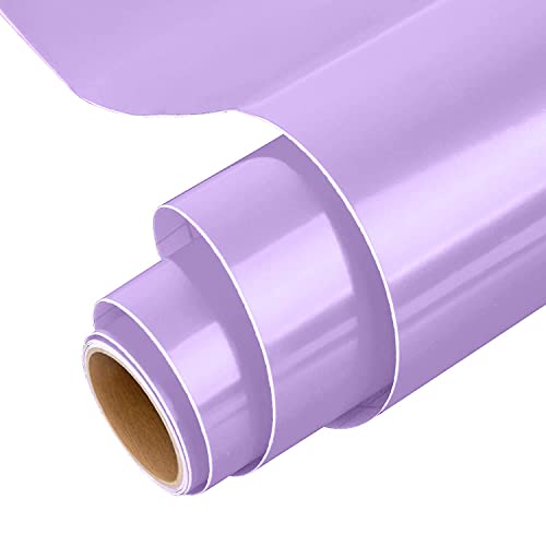 IModeur 5Ft vinilo adhesivo Morado - 30,5 x 153 cm Vinilo Permanente Violeta para Taza, Vinilo Cricut para Regalos de Cumpleaños, Adornos de Fiestas, Decoración del Hogar