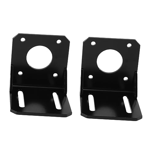 2pcs Black Metal Stepper Motor Bracket for 42 Stepper Motor