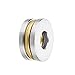 Bettomshin 2Pcs F3-8M Thrust Ball Bearing 3mm Bore 8mm OD 3.5mm Width P0Z1 GCr15 Axial Ball Thrust Bearings